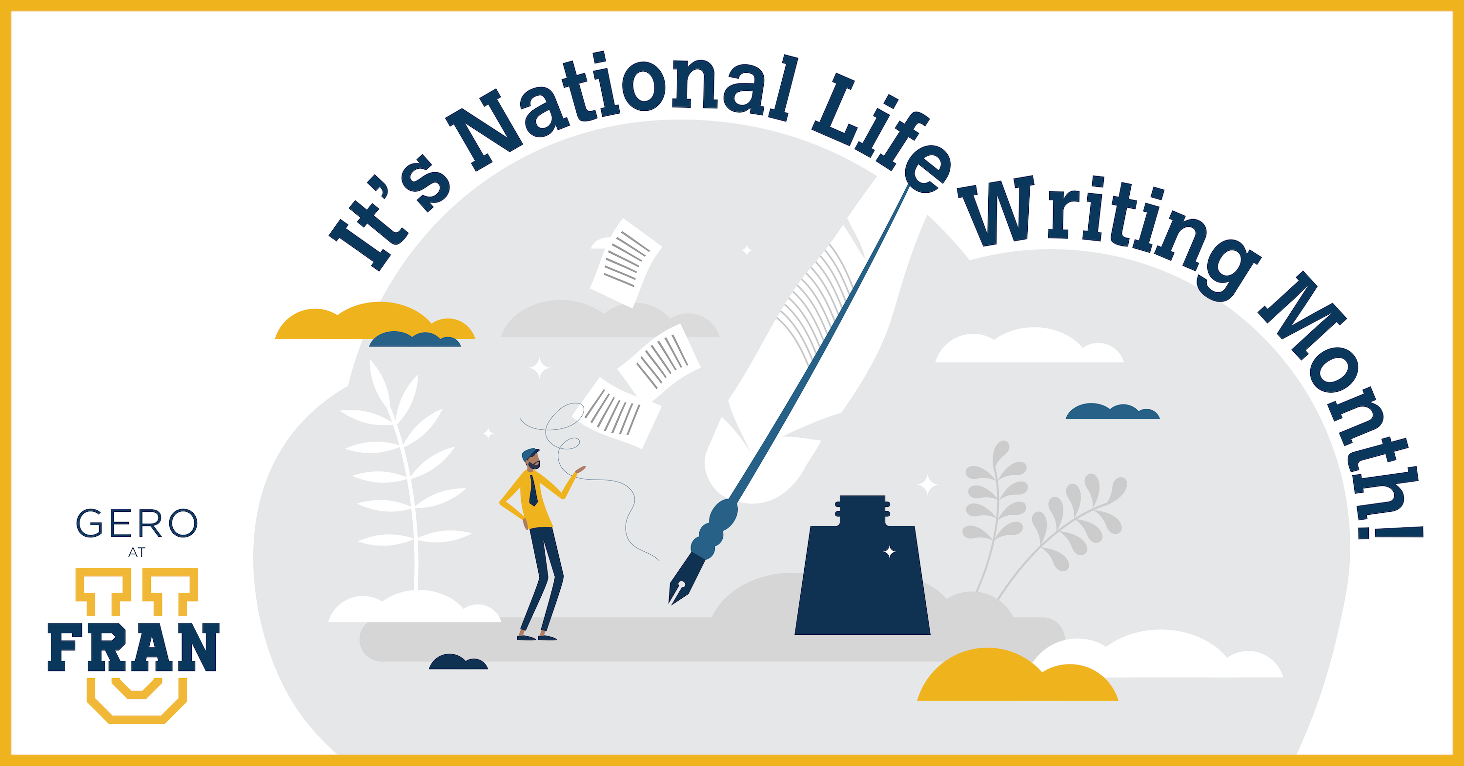 It's National Writing Month