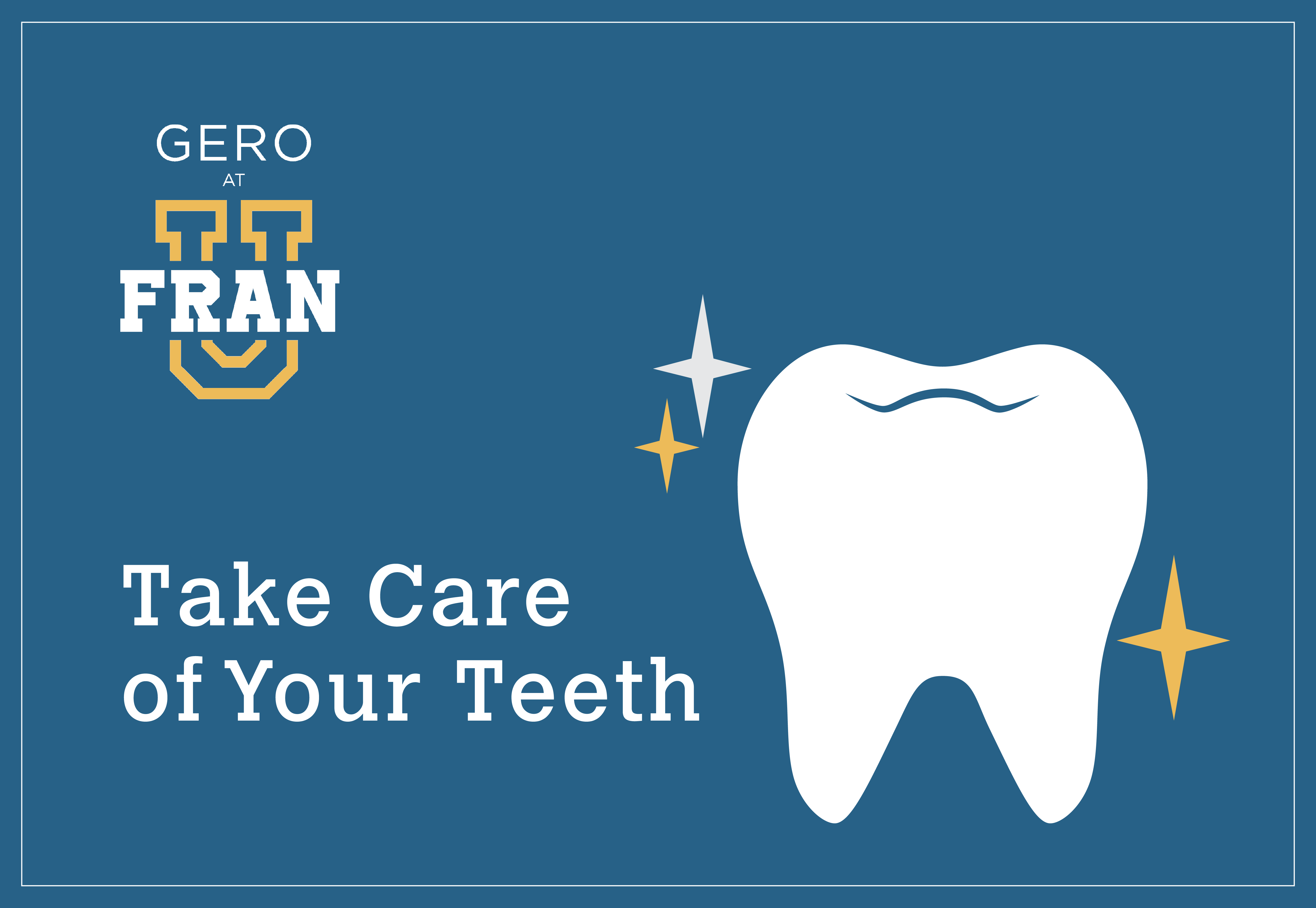 Take Care of Your Teeth! April Blog